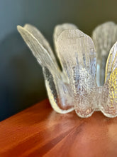 Load image into Gallery viewer, Vintage Littala Clear Petal Bowl