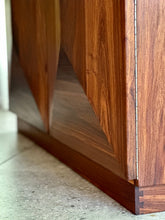 Load image into Gallery viewer, Impressive Kiaat Cabinet with Geometric Door Design