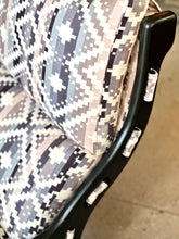 Load image into Gallery viewer, Retro Occasional Chair with Footrest