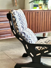 Load image into Gallery viewer, Retro Occasional Chair with Footrest