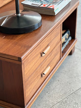 Load image into Gallery viewer, Torrente, Walnut Headboard with Pedestals