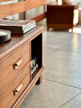 Load image into Gallery viewer, Torrente, Walnut Headboard with Pedestals