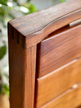 Load image into Gallery viewer, Torrente, Walnut Headboard with Pedestals