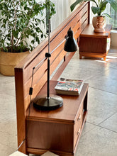 Load image into Gallery viewer, Torrente, Walnut Headboard with Pedestals