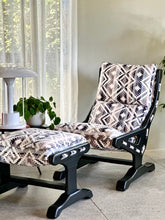 Load image into Gallery viewer, Retro Occasional Chair with Footrest
