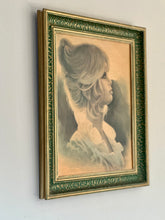 Load image into Gallery viewer, Vintage Framed Portrait by J.H Lynch