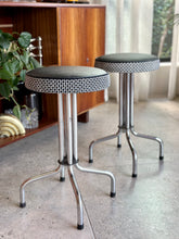 Load image into Gallery viewer, Pair of Retro Stools