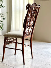 Load image into Gallery viewer, Ornate Wicker Chair Attributed to Heywood-Wakefield, USA