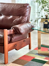 Load image into Gallery viewer, Mid-Century Teak Lounge Chair — Scandinavian Influence, c.1970s