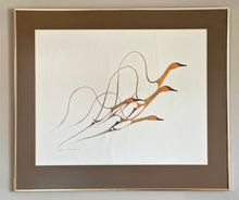 Load image into Gallery viewer, Framed Print by Benjamin Chee Chee (1944-1977)