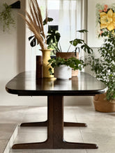 Load image into Gallery viewer, Mid-Centuty "Skovby" Extendable Dining Table - Two Concealed Extensions