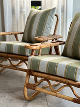 Load image into Gallery viewer, Vintage Cane Lounge Set