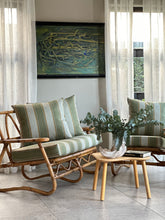Load image into Gallery viewer, Vintage Cane Lounge Set