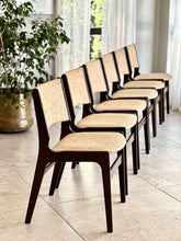 Load image into Gallery viewer, Set of 6 Original Danish Dining Chairs