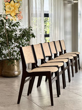 Load image into Gallery viewer, Set of 6 Original Danish Dining Chairs