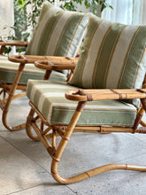 Load image into Gallery viewer, Vintage Cane Lounge Set