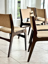 Load image into Gallery viewer, Set of 6 Original Danish Dining Chairs