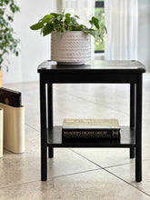 Load image into Gallery viewer, Solid Wood Two-Tiered Side Table