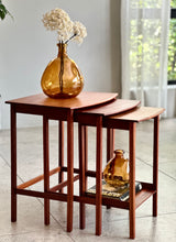 Load image into Gallery viewer, Nest of Mahogany Tables