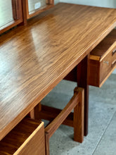 Load image into Gallery viewer, Retro Kiaat Dressing Table & Stool