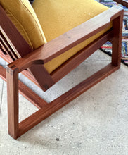 Load image into Gallery viewer, Mid-Century Three/ Four Seater Couch - Solid Kiaat