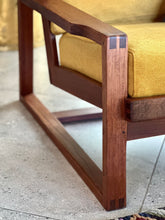 Load image into Gallery viewer, Mid-Century Three/ Four Seater Couch - Solid Kiaat