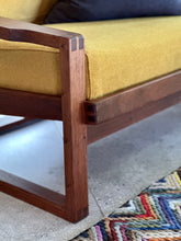Load image into Gallery viewer, Mid-Century Three/ Four Seater Couch - Solid Kiaat