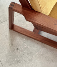 Load image into Gallery viewer, Mid-Century Three/ Four Seater Couch - Solid Kiaat