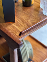 Load image into Gallery viewer, Kiaat Two-Tier Drinks Trolley