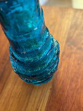 Load image into Gallery viewer, Whitefriars Kingfisher Hoop Vase by Geoffrey Baxter