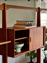 Load image into Gallery viewer, Three-Bay Modular Danish Wall Unit | Room Divider