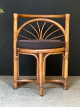 Load image into Gallery viewer, Vintage Cane Set - Table & Two Chairs