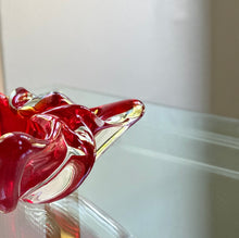 Load image into Gallery viewer, Vintage Red Murano Bowl