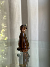 Load image into Gallery viewer, Czech Art Glass - Amber Cat
