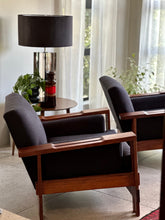 Load image into Gallery viewer, Pair of Mid-Century, Brutalist Armchairs