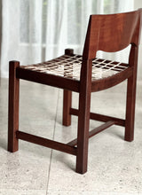 Load image into Gallery viewer, Set Of Six Solid Imbuia Dining Chairs