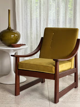 Load image into Gallery viewer, Mid-Century Solid Imbuia Armchair