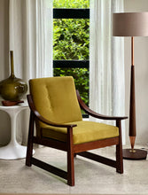 Load image into Gallery viewer, Mid-Century Solid Imbuia Armchair