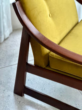 Load image into Gallery viewer, Mid-Century Solid Imbuia Armchair
