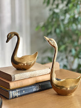 Load image into Gallery viewer, Pair of Brass Geese