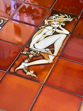 Load image into Gallery viewer, Retro Tile-Top Coffee Table