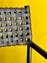 Load image into Gallery viewer, Pair Of “Old Java” Leather & Bamboo Latticed Chairs