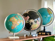 Load image into Gallery viewer, Vintage Encyclopedia Britannica World Globe