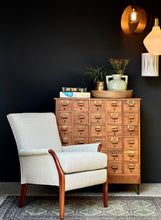 Load image into Gallery viewer, Solid Wood, Library Index Cabinet | Multidrawer Unit