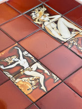 Load image into Gallery viewer, Retro Tile-Top Coffee Table
