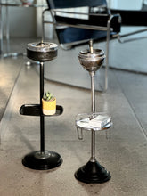 Load image into Gallery viewer, Retro Chrome Standing Ashtray