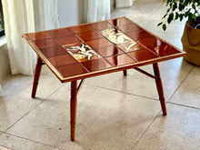 Load image into Gallery viewer, Retro Tile-Top Coffee Table