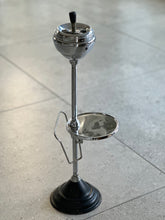 Load image into Gallery viewer, Retro Chrome Standing Ashtray