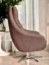 Load image into Gallery viewer, Retro Zodiac Swivel Chair With Footstool