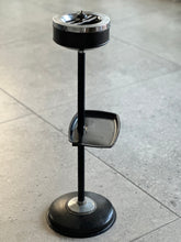 Load image into Gallery viewer, Retro Chrome Standing Ashtray